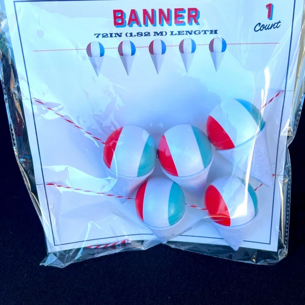 Target Patriotic Snow Cone banner 72